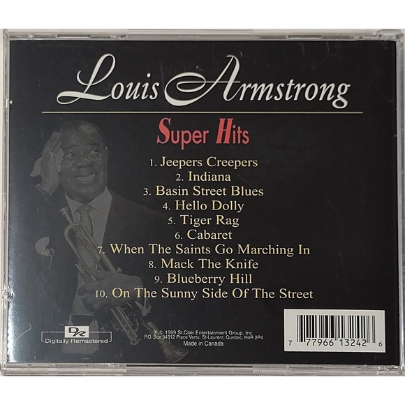 Louis Armstrong: Super hits 1999 (missing front cover) - Picture 2 of 2